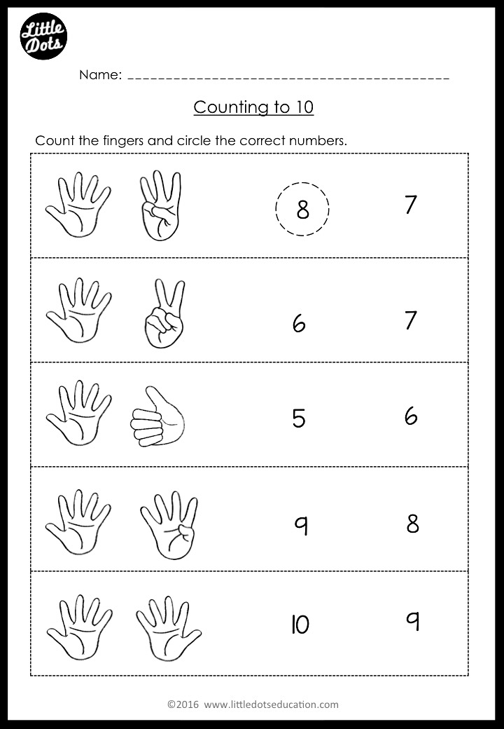 30 Math Revision Worksheets For Kindergarten