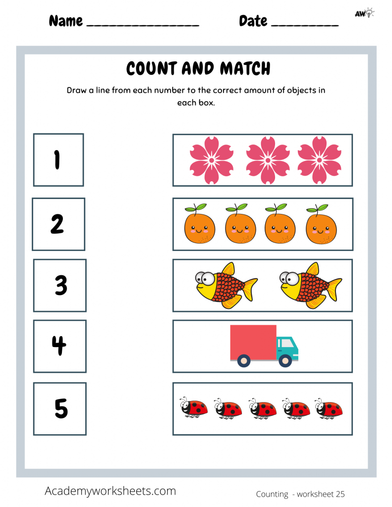 30 Math Revision Worksheets For Kindergarten