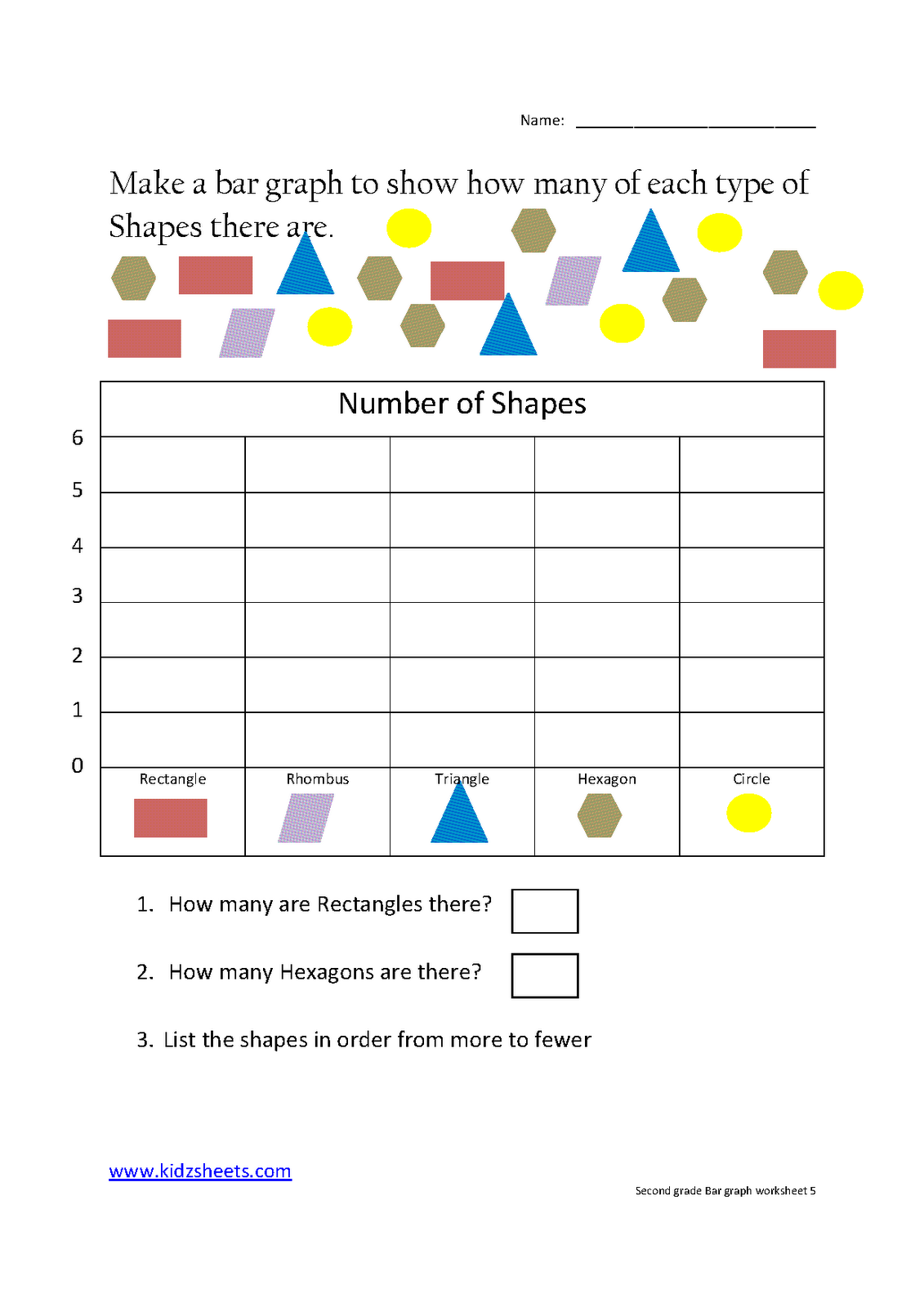 30 Math Worksheets 2Nd Grade Shapes