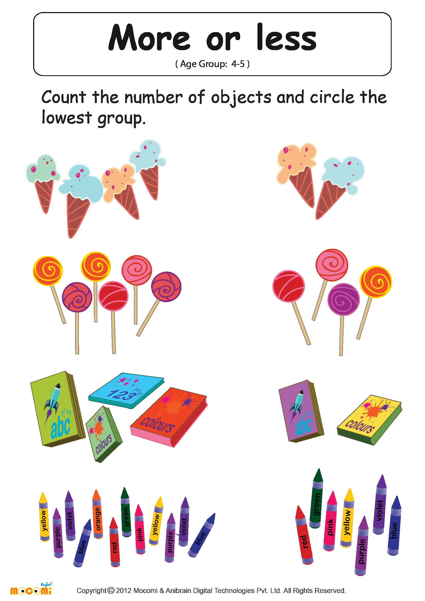 30 More And Less Worksheets Kindergarten Math