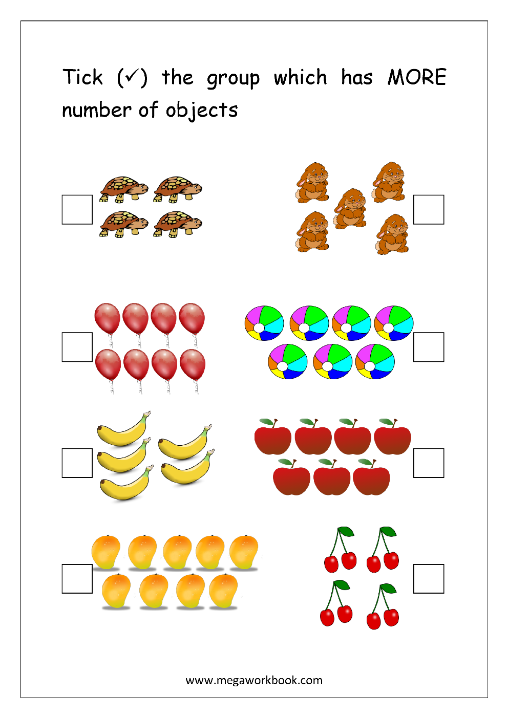 30 More And Less Worksheets Kindergarten Math