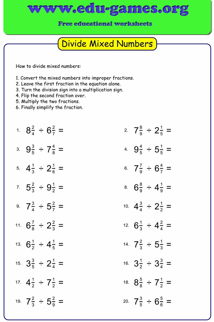 30 Multiplication Of Fractions Worksheets