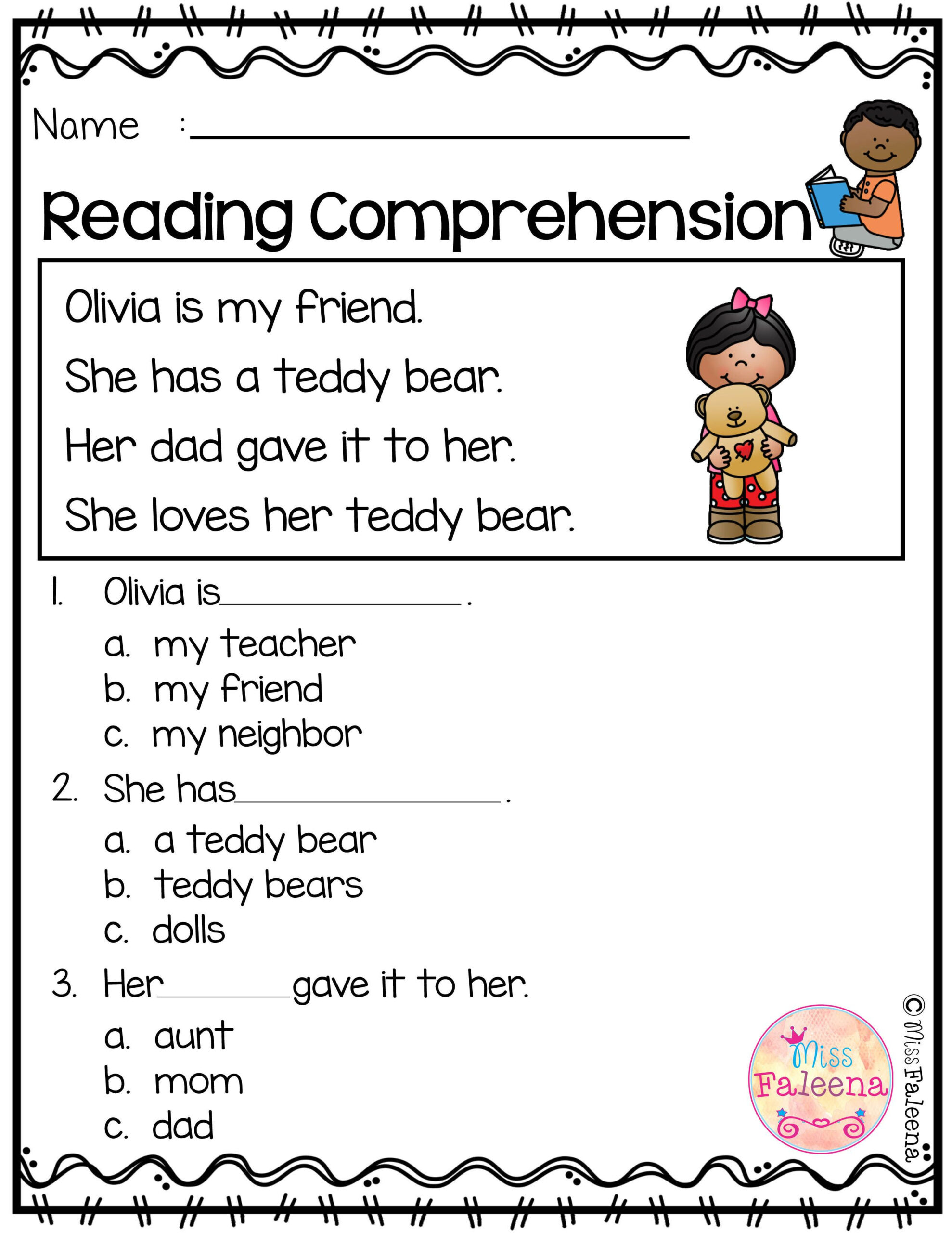 30 Noting Details Worksheets For Kindergarten