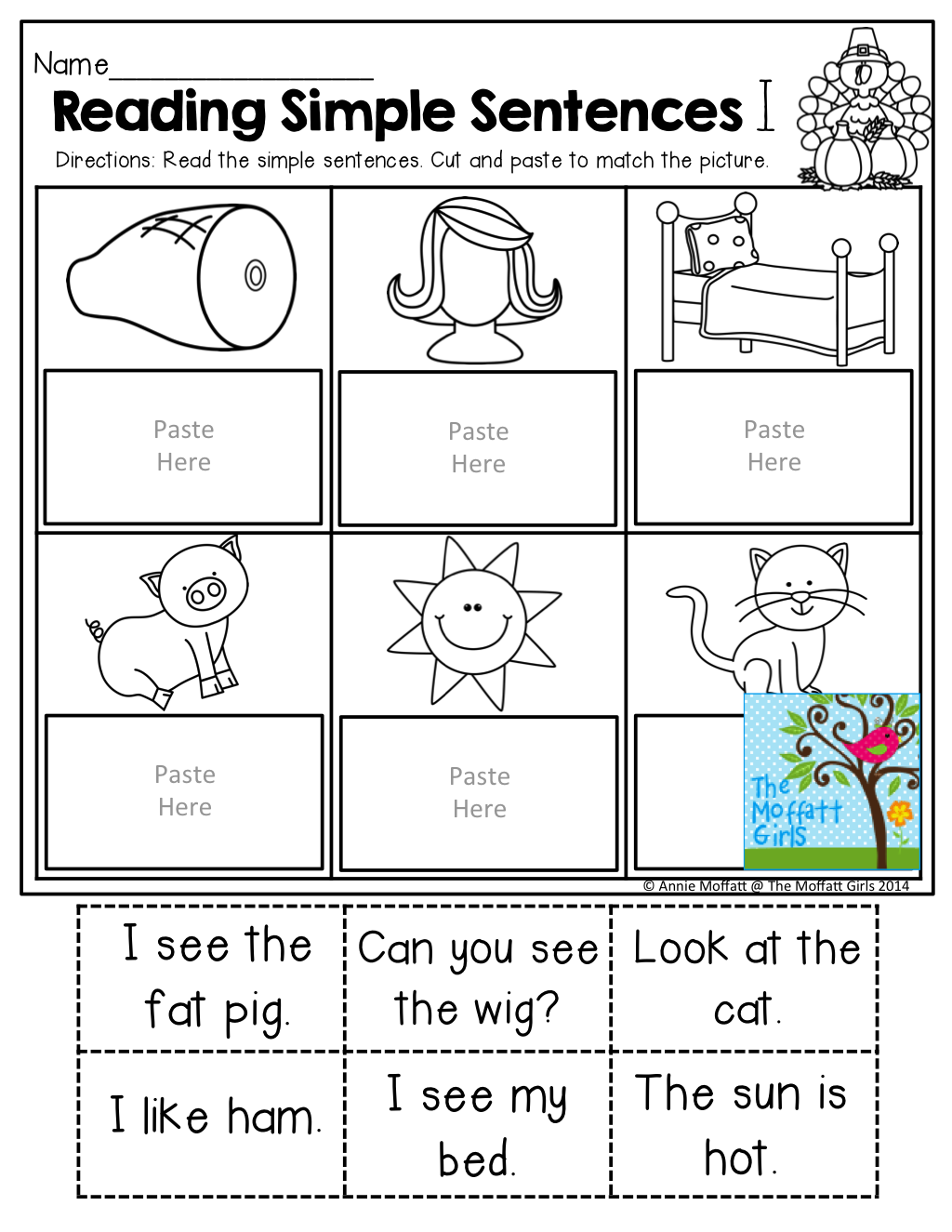 30 Reading And Writing Worksheets For Kindergarten