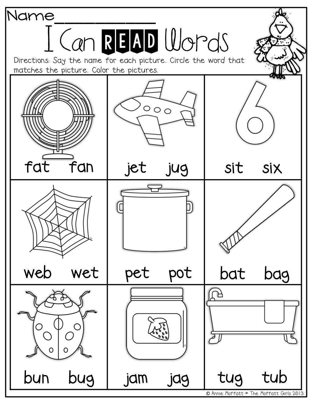 30 Reading And Writing Worksheets For Kindergarten