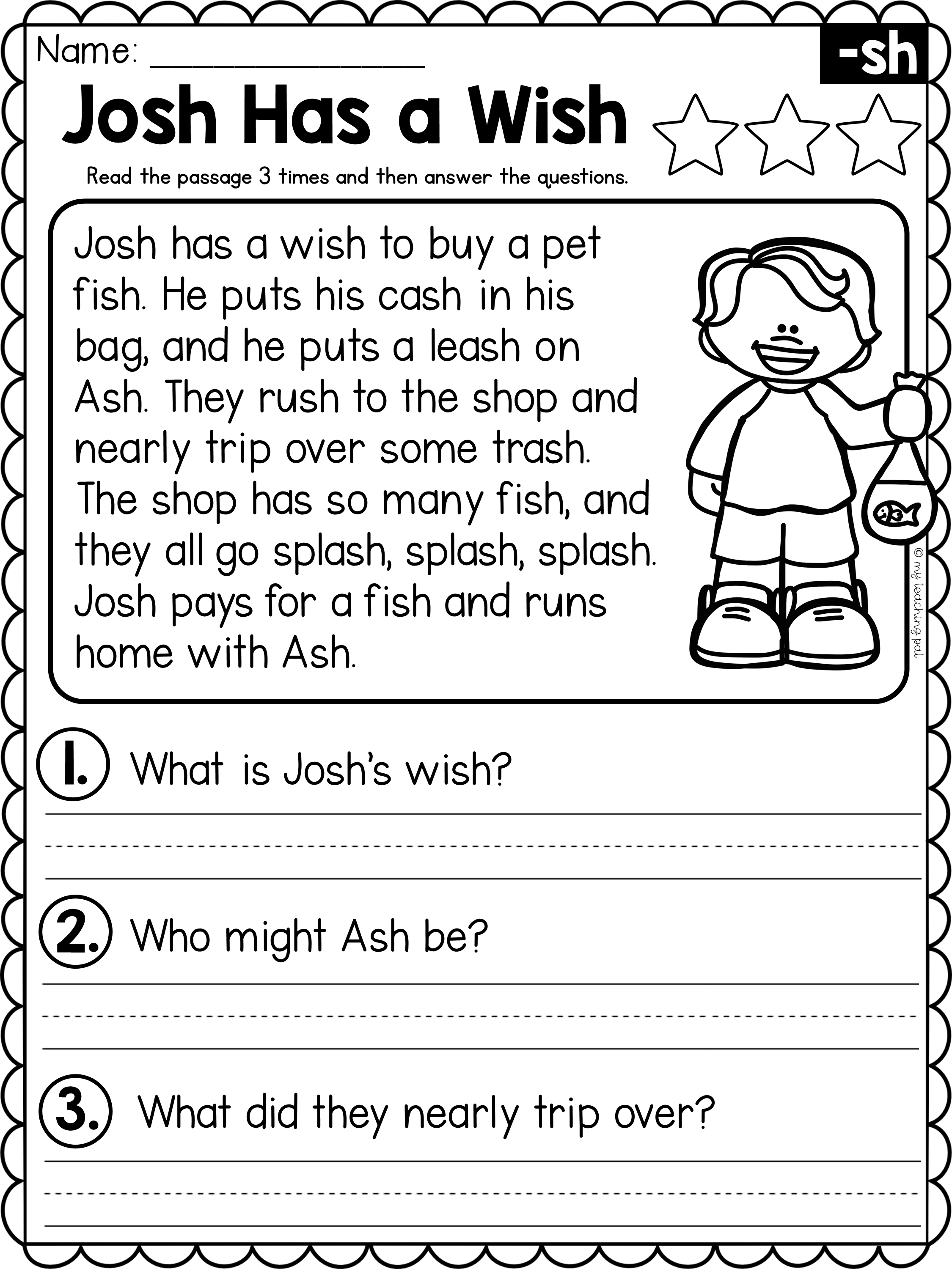 30 Reading And Writing Worksheets For Kindergarten