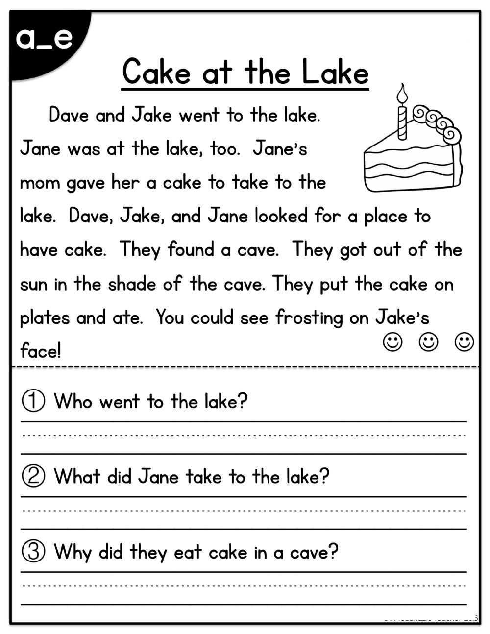 30 Reading And Writing Worksheets For Kindergarten