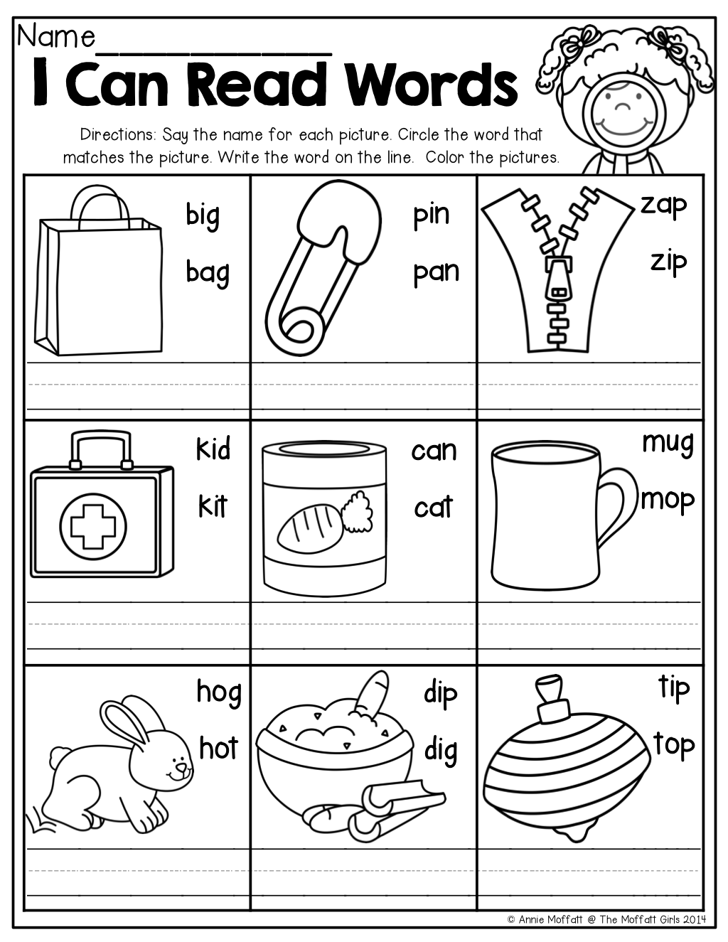 30 Reading Cvc Words Worksheets Free Kindergarten