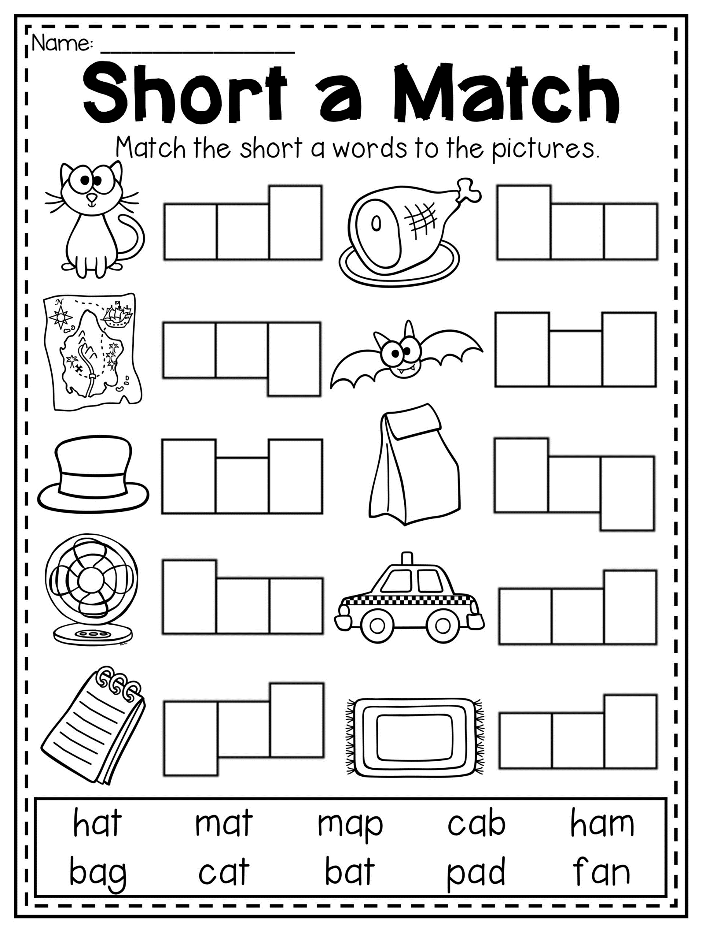 30 Reading Cvc Words Worksheets Free Kindergarten