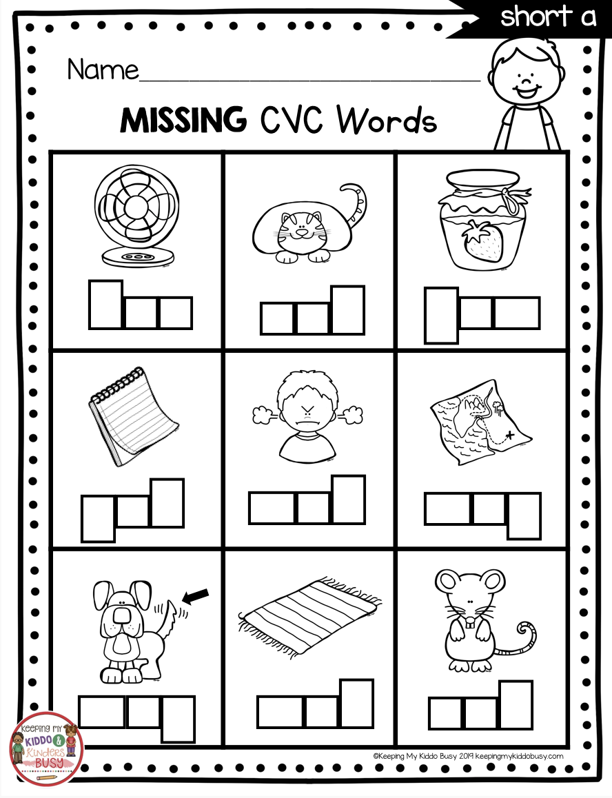 30 Reading Cvc Words Worksheets Free Kindergarten