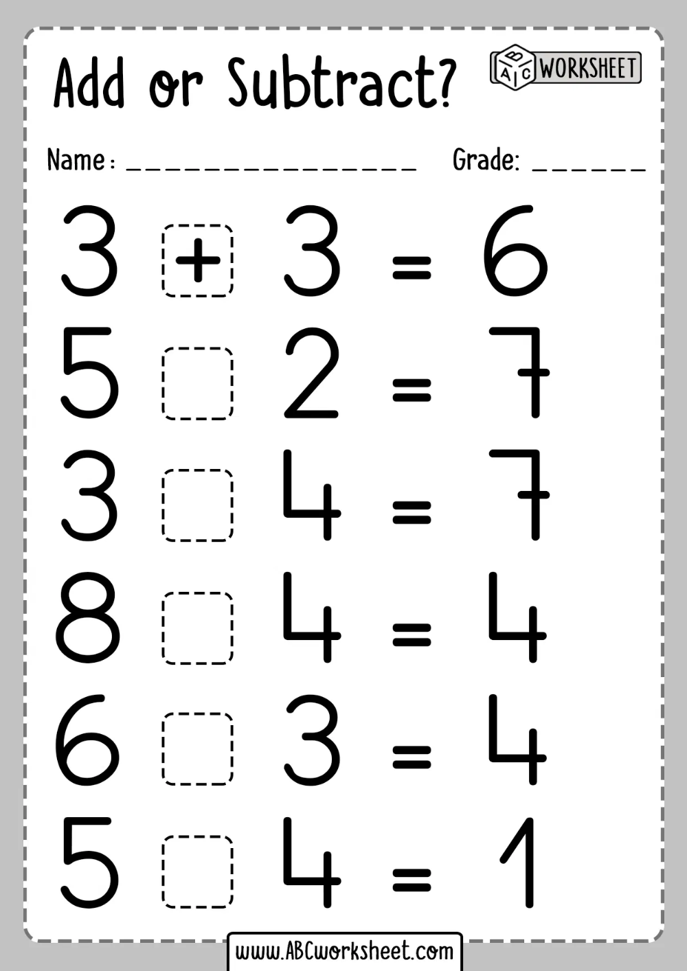 30 Single Digit Addition Worksheets Kindergarten