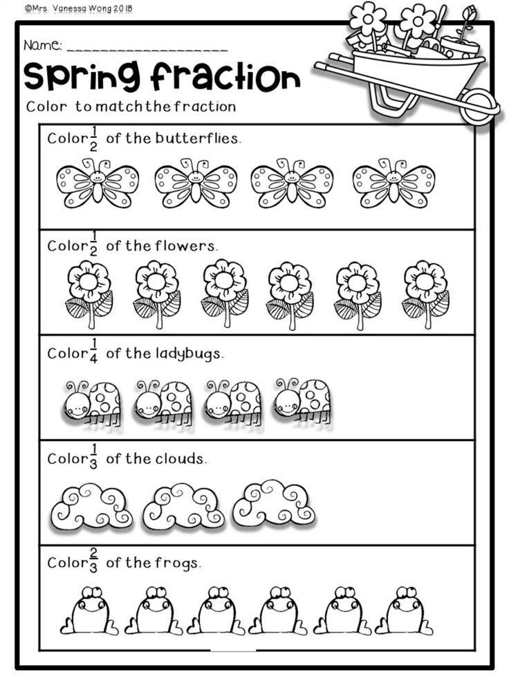 30 Spring Math Worksheets Preschool Free