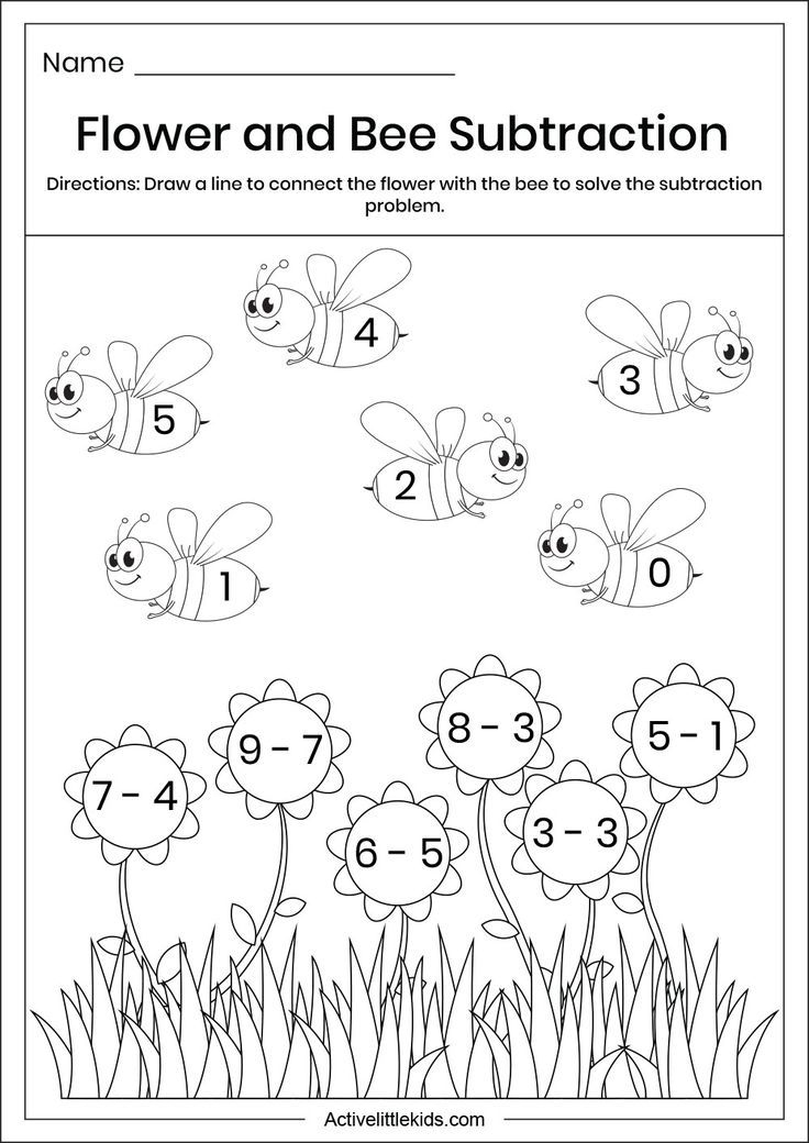 30 Spring Math Worksheets Preschool Free