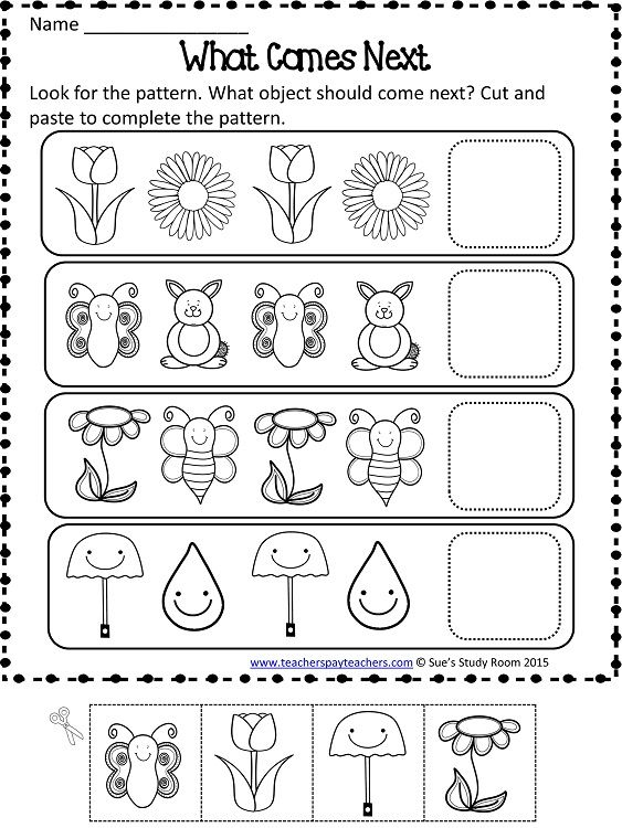 30 Spring Math Worksheets Preschool Free