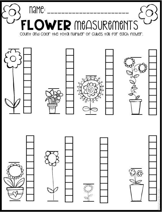 30 Spring Math Worksheets Preschool Free