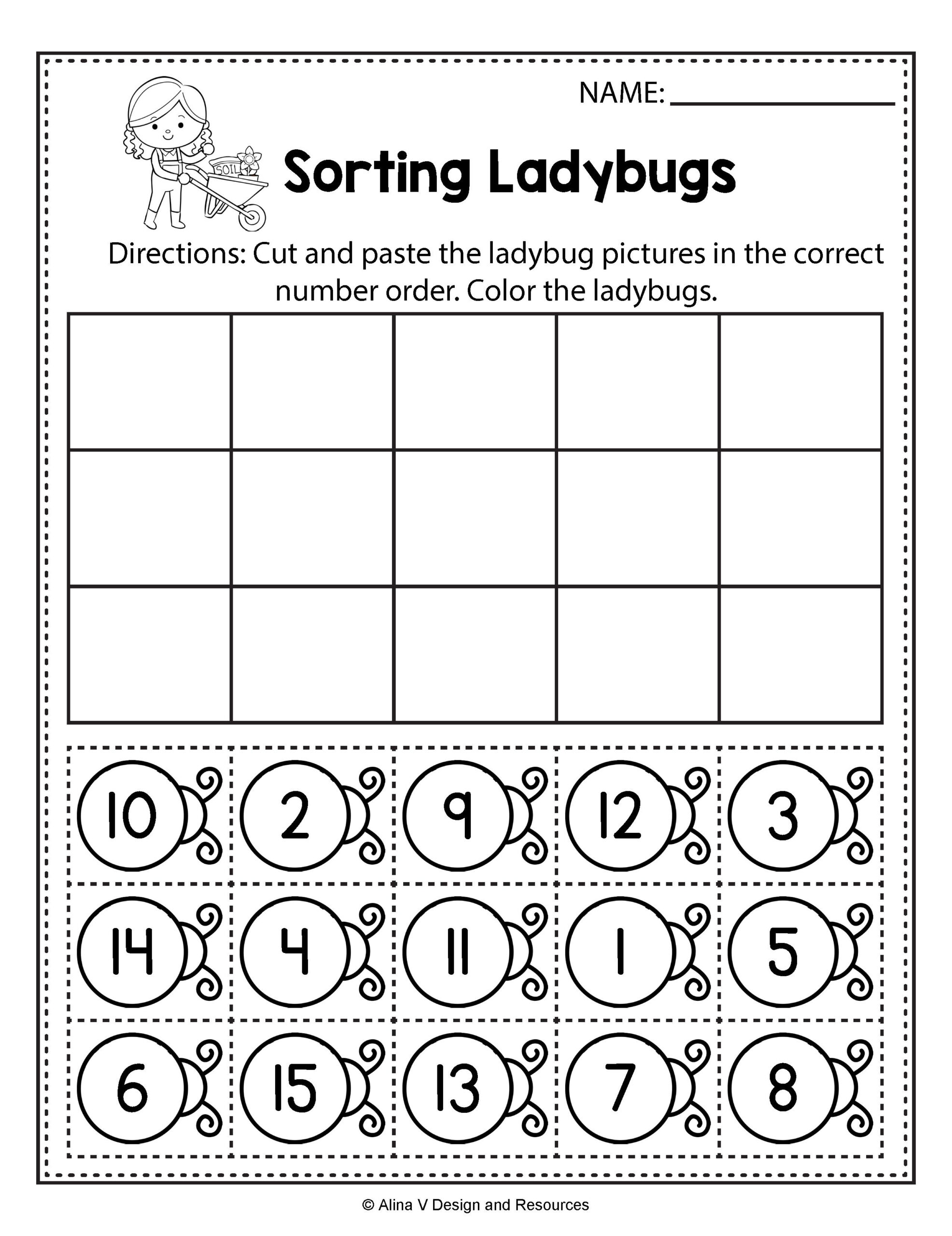 30 Spring Math Worksheets Preschool Free