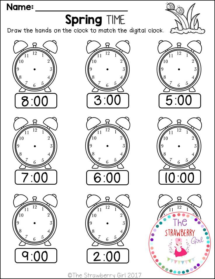 30 Spring Math Worksheets Preschool Free