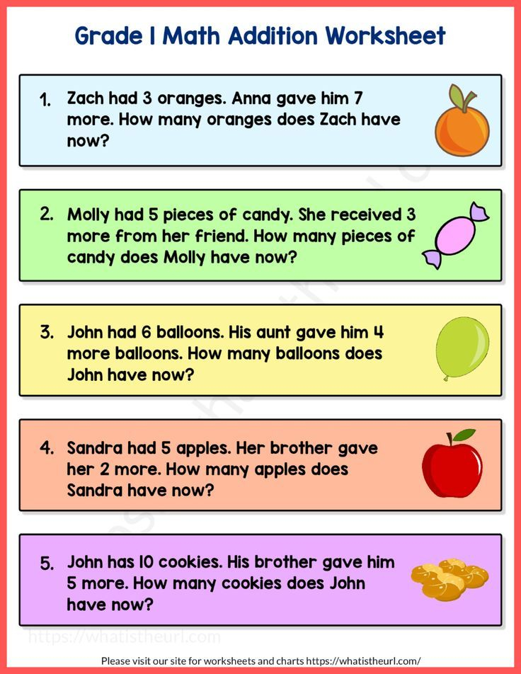 30 Word Problem Addition Worksheets Kindergarten