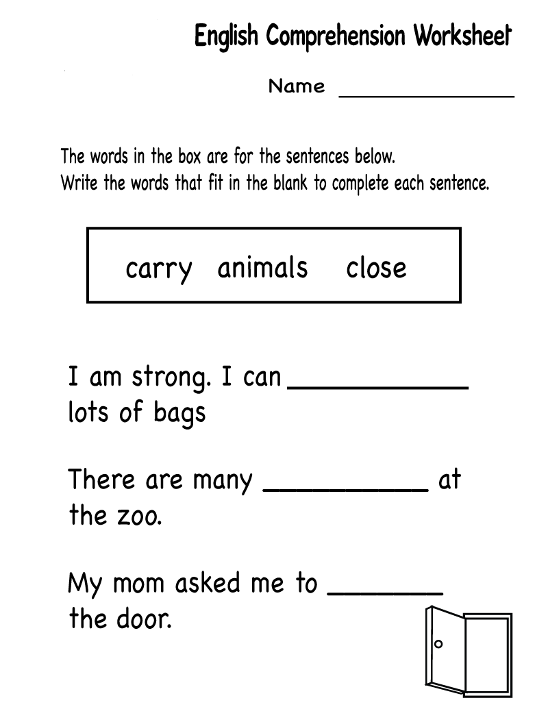21 1St Grade English Worksheets Coloring