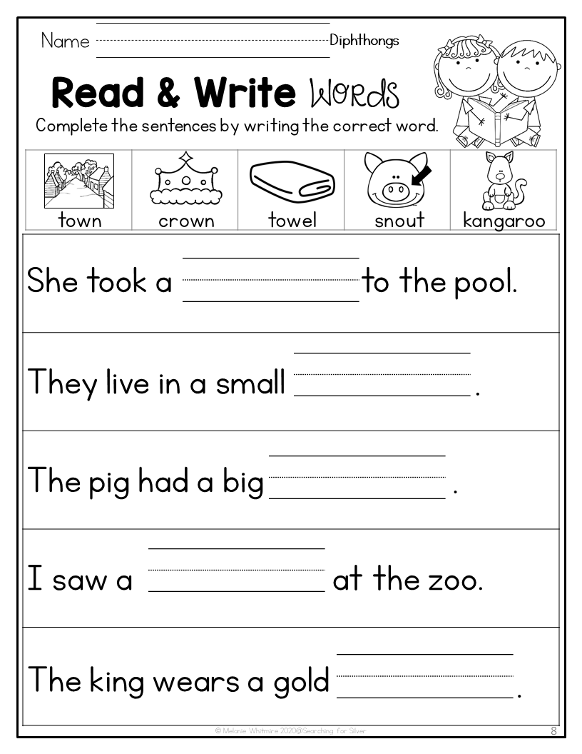 21 1St Grade Worksheets Free Printables Writing