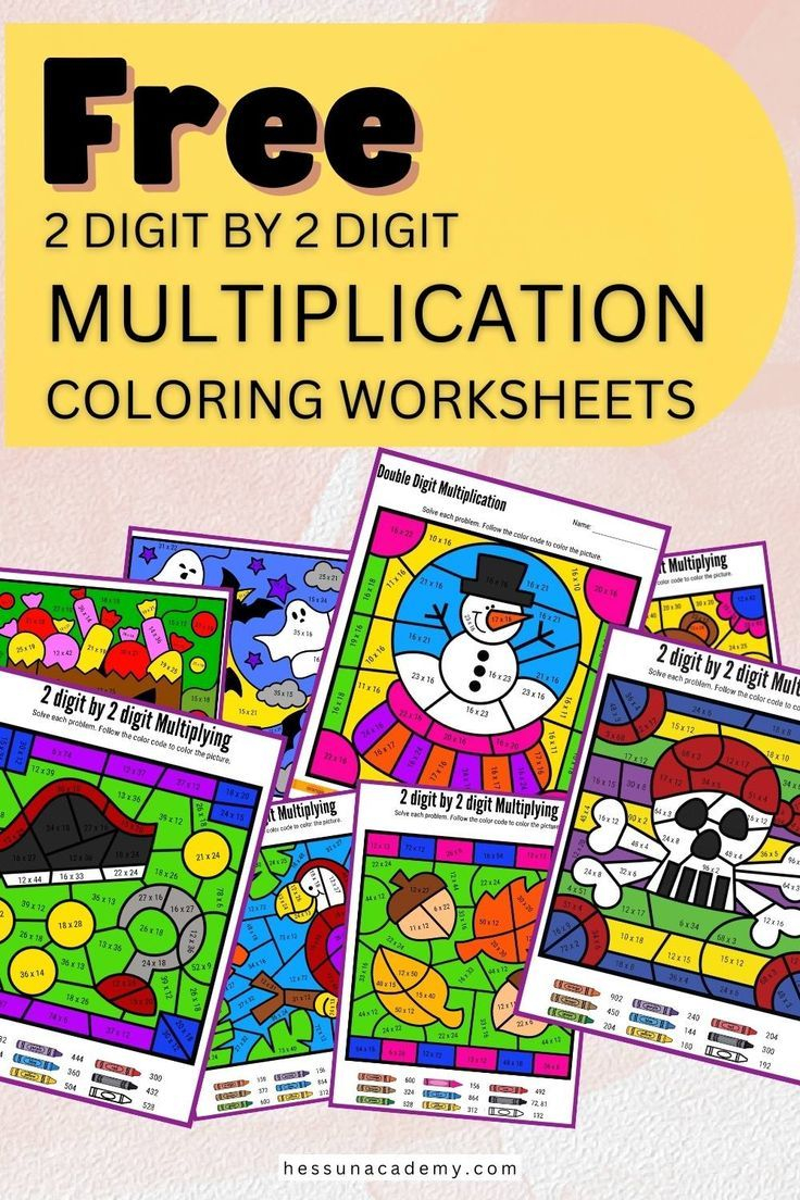21 2 Digit Multiplication Worksheets For Grade 1