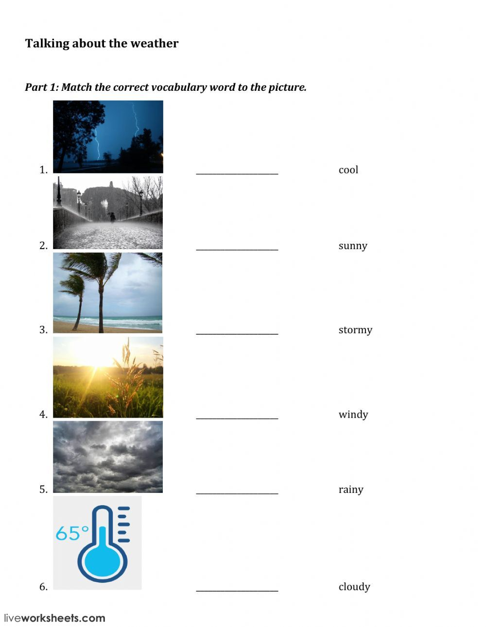 21 2Nd Grade Science Worksheets Weather
