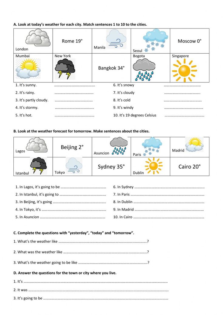 21 2Nd Grade Science Worksheets Weather