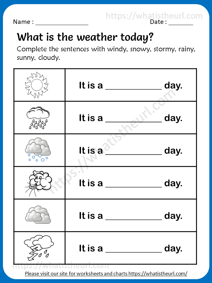 21 2Nd Grade Science Worksheets Weather