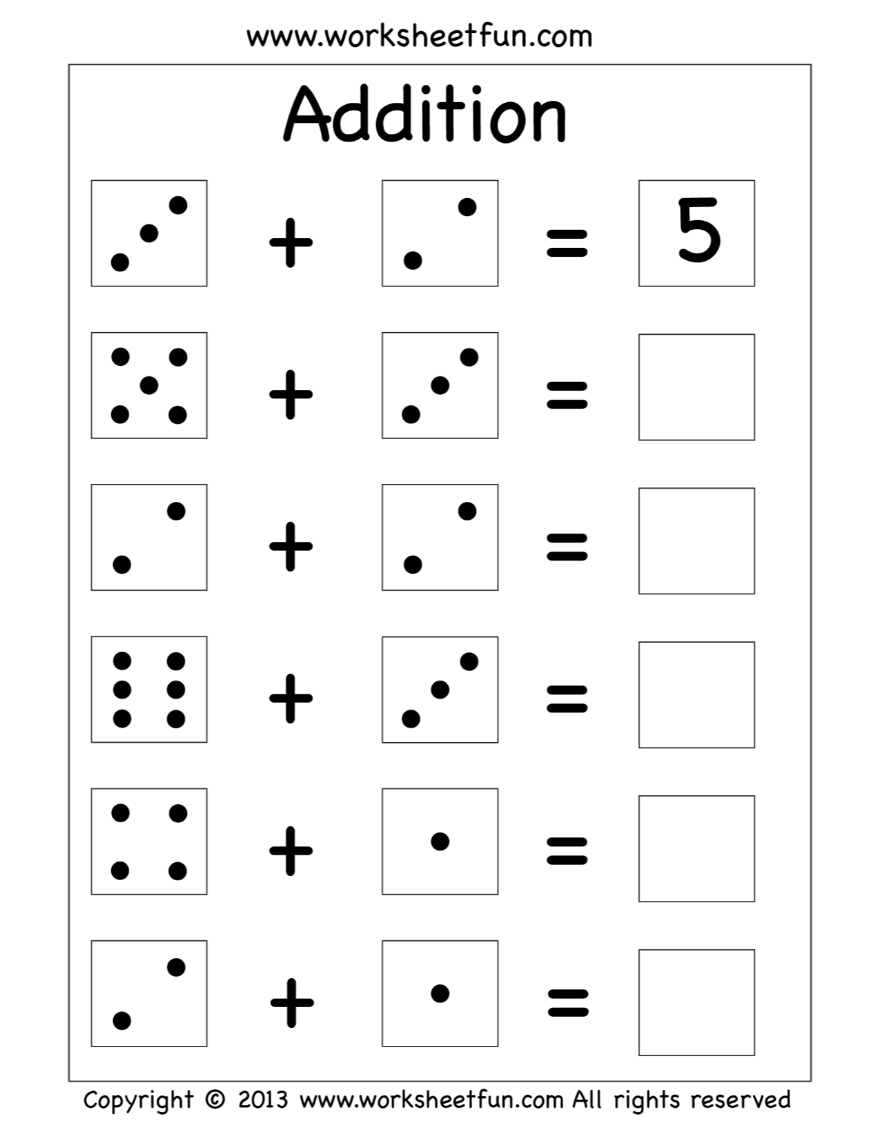 21 Additions For Kids Math Worksheets