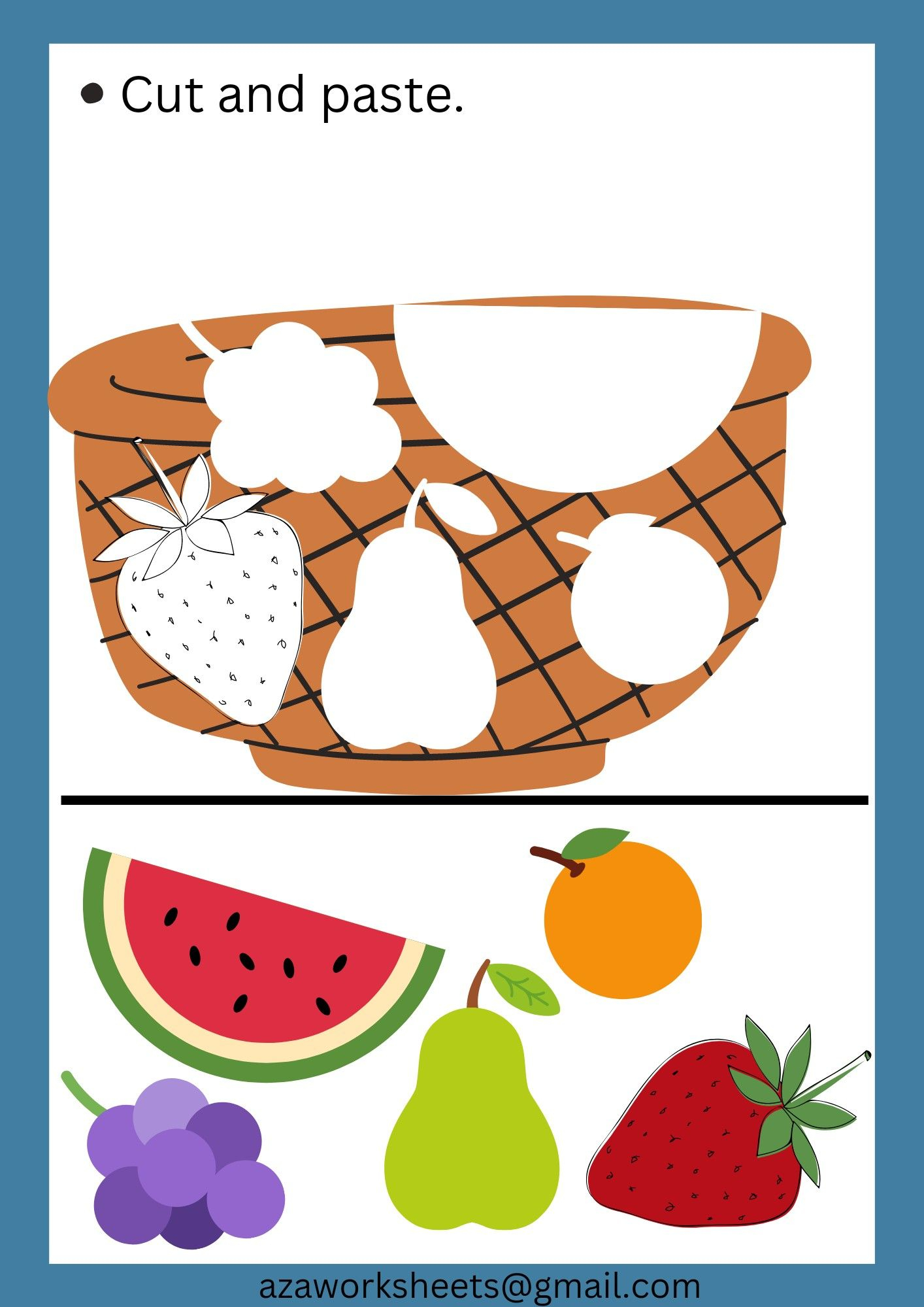 21 Counting Objects Worksheets Cut And Paste 21 Counting Objects Worksheets Cut And Paste