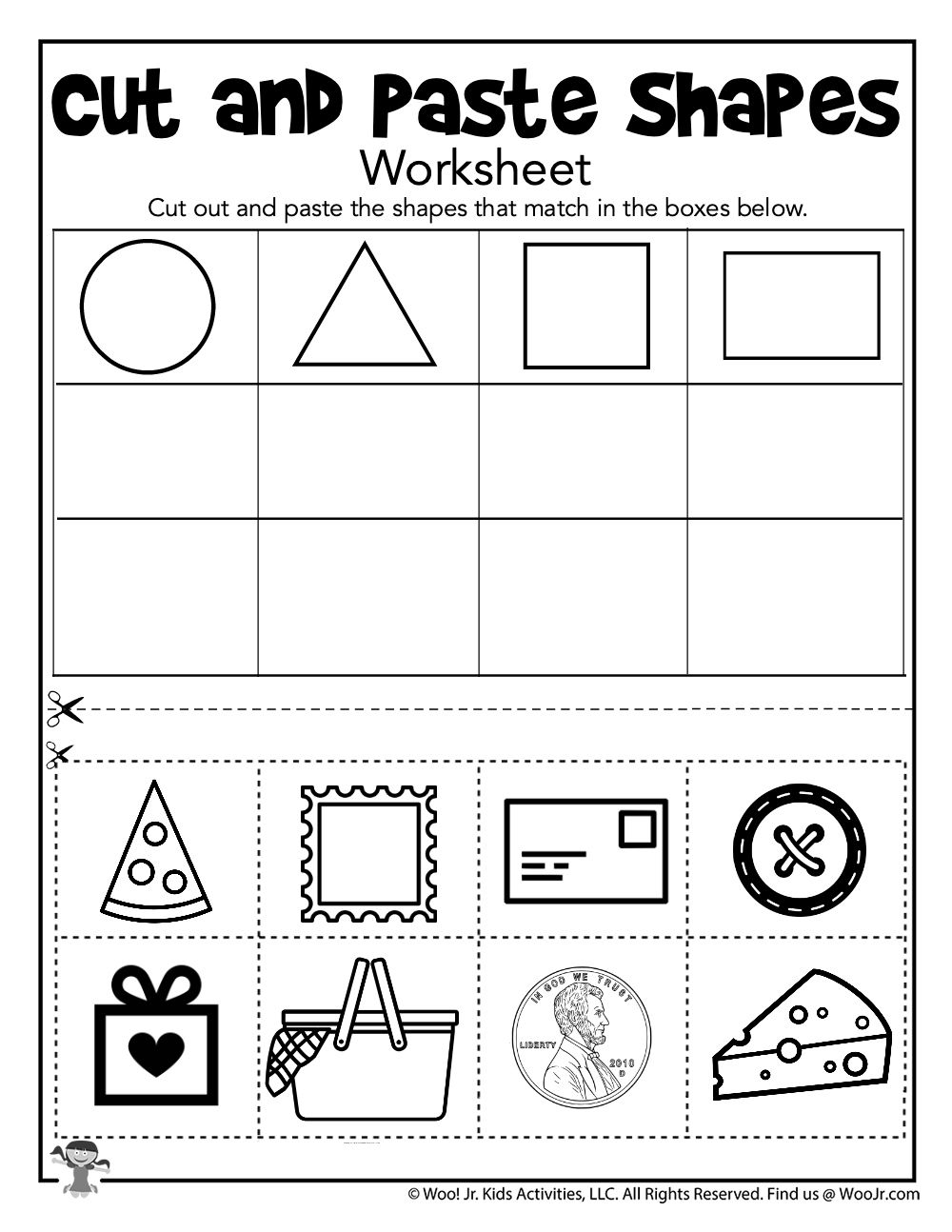 21 Cut And Paste Worksheets Grade 4