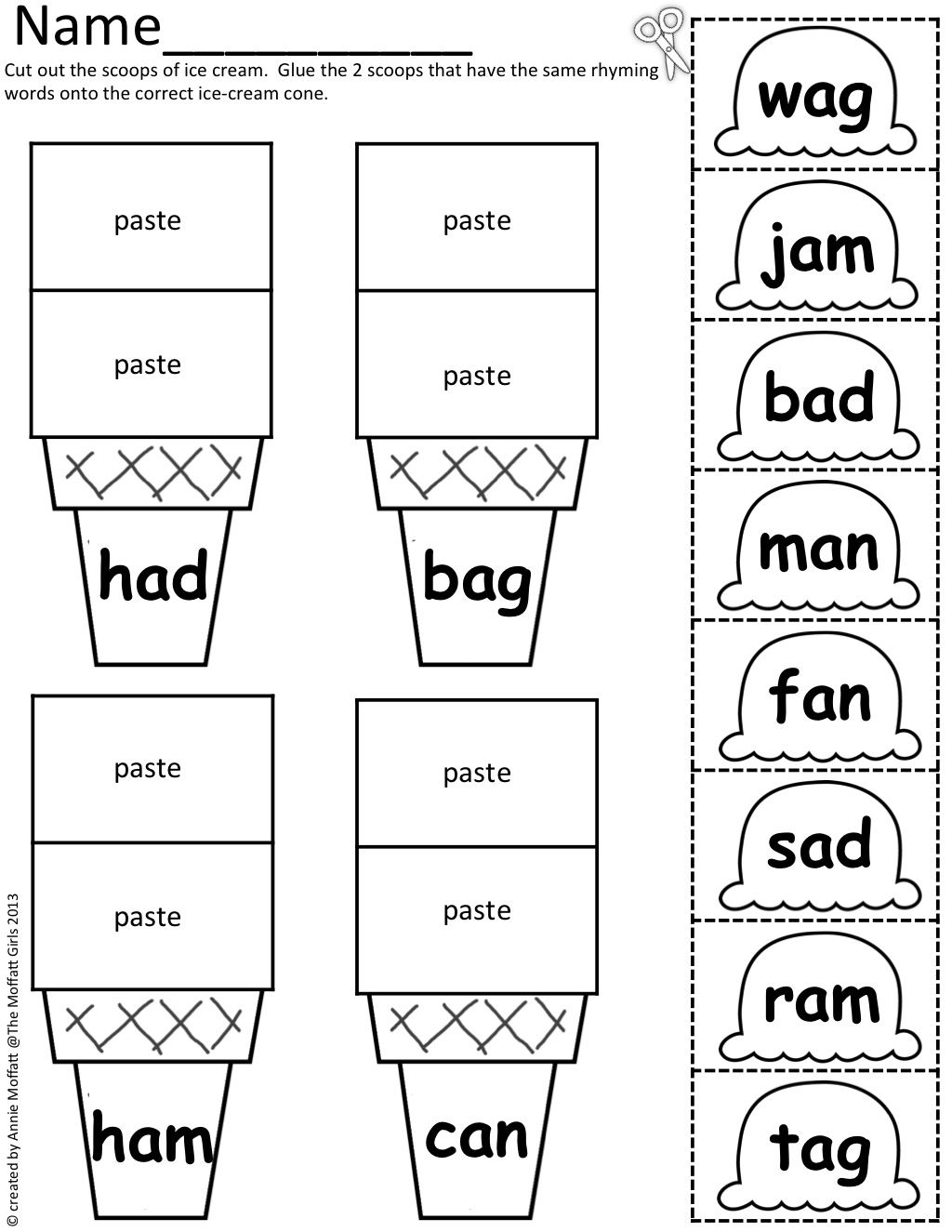 21 Cut And Paste Worksheets Grade 4