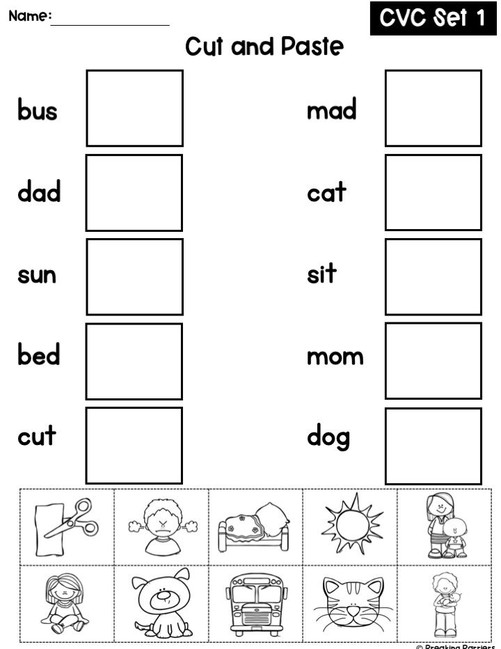 21 Cut And Paste Worksheets Grade 4