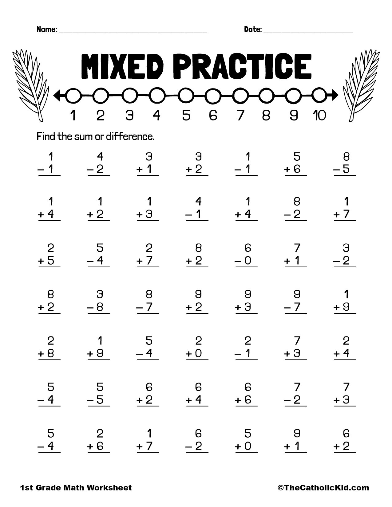 21 Diy 1St Grade Worksheets