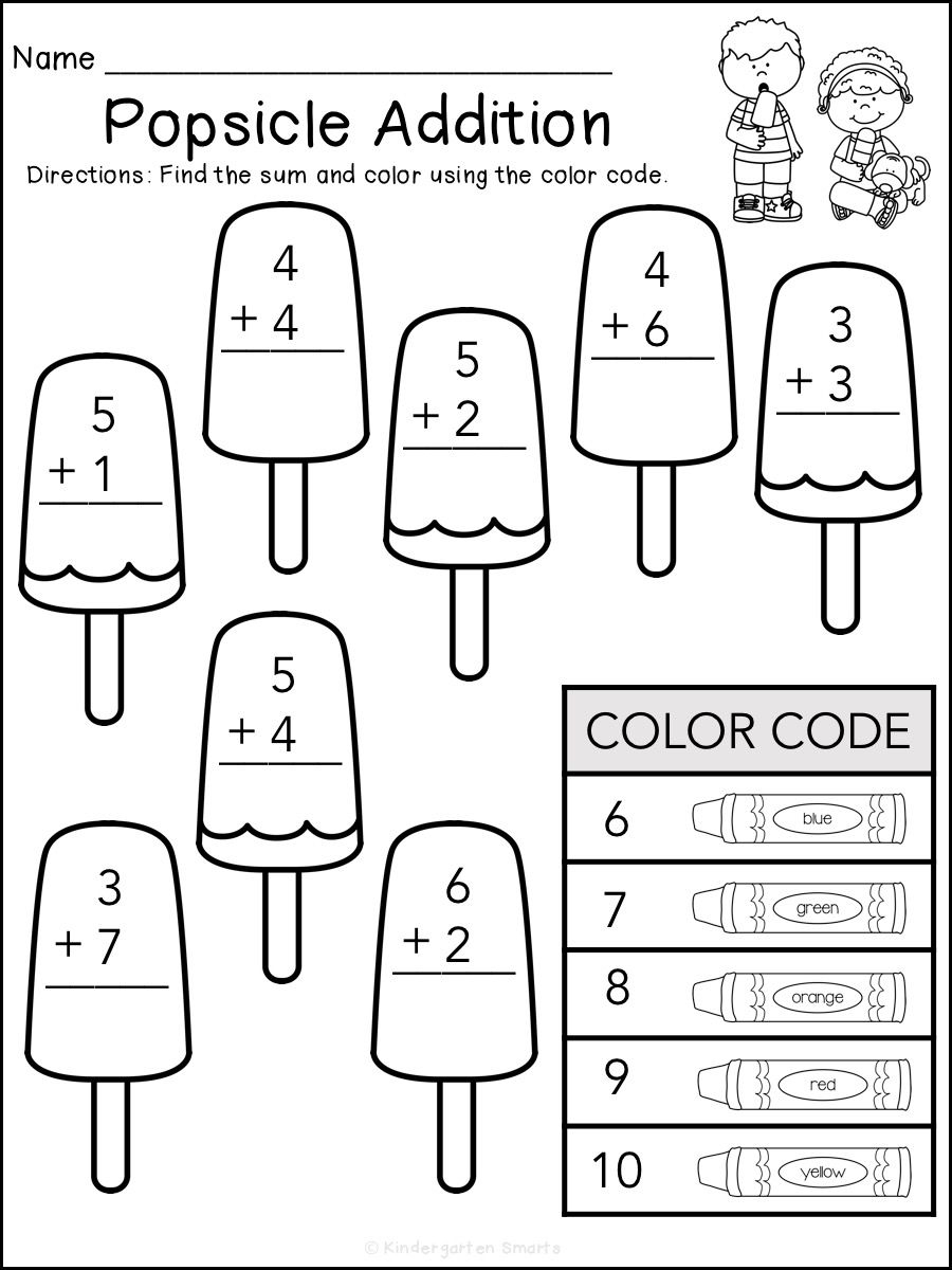 21 Fun Kindergarten Math Activities Worksheets