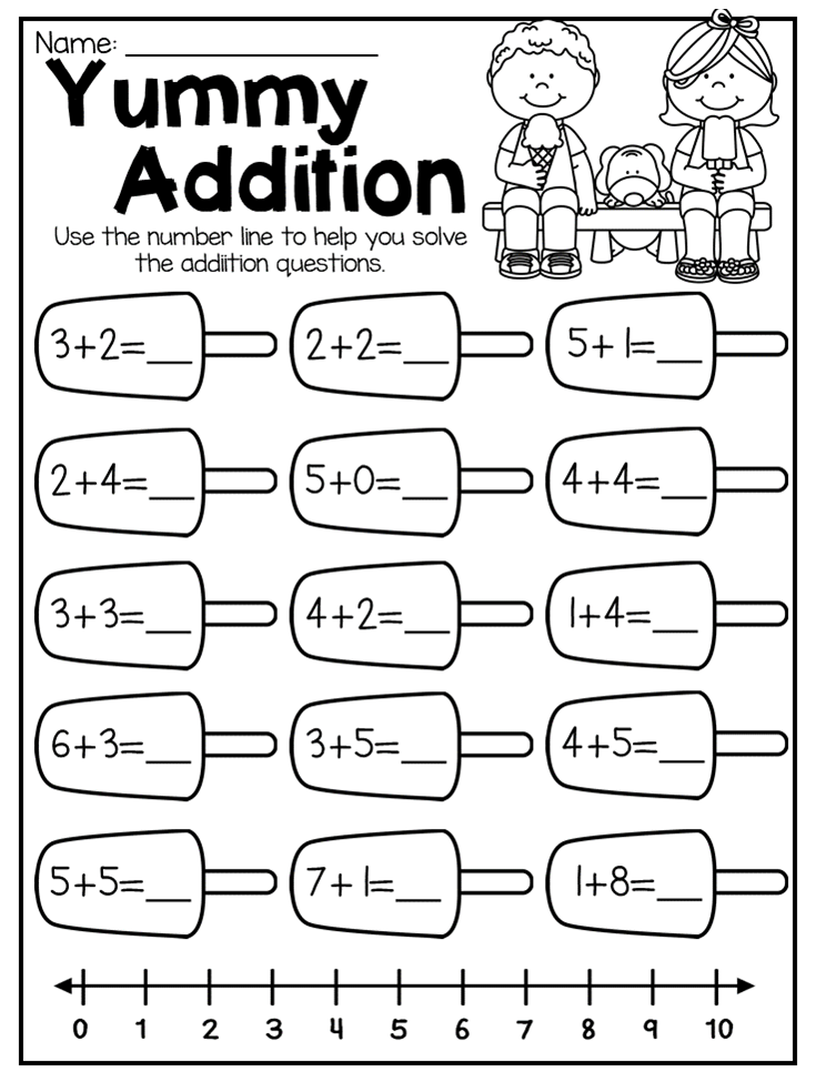21 Fun Kindergarten Math Activities Worksheets