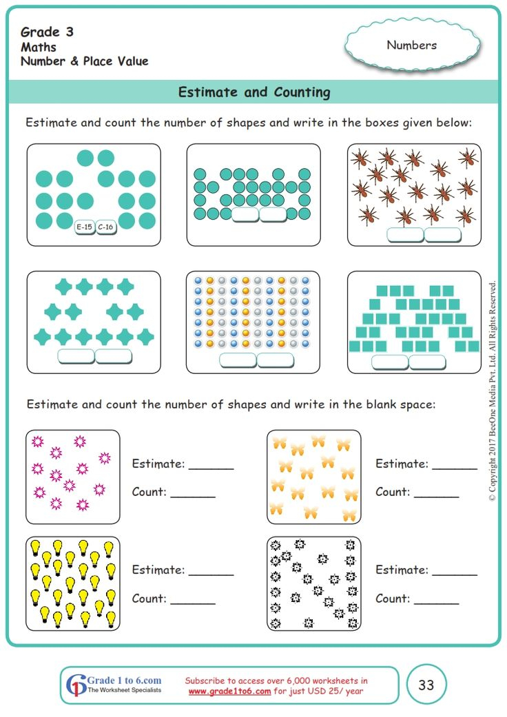 21 Grade 3 Math Worksheets Shapes