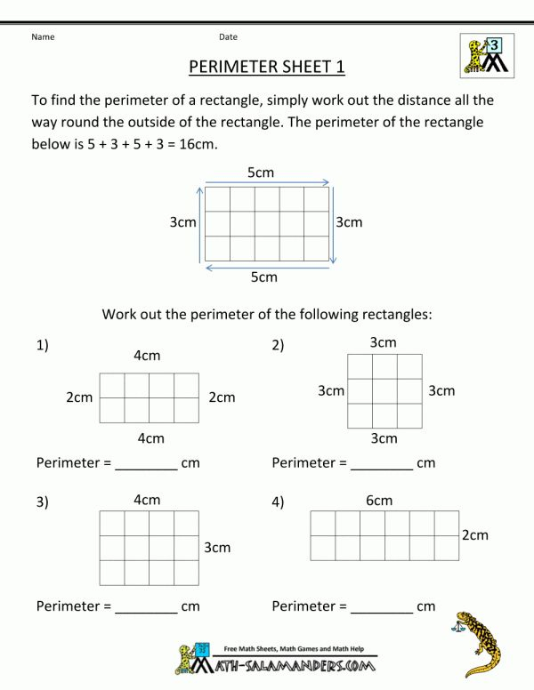 21 Grade 3 Math Worksheets Shapes