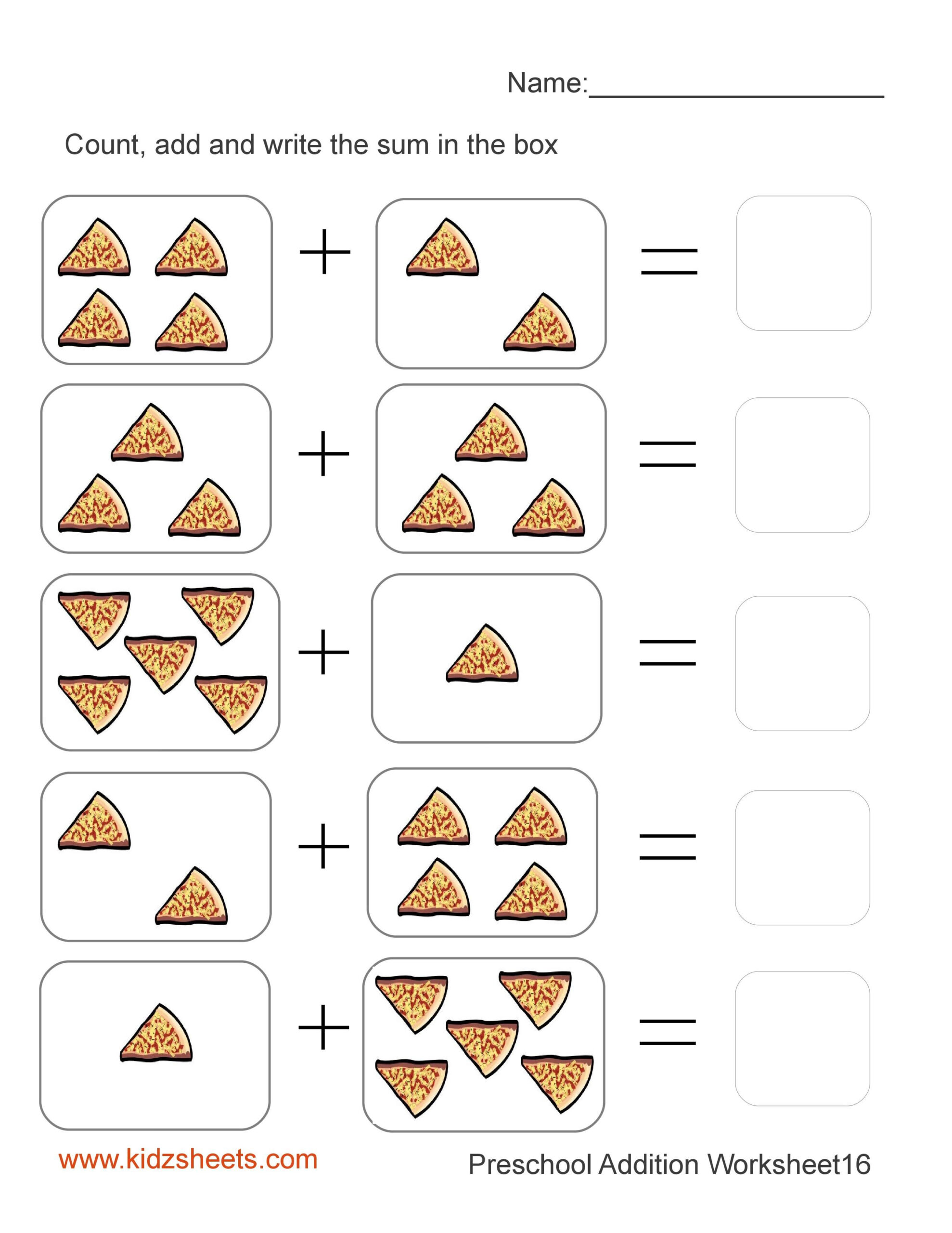 21 Math Revision Worksheets For Kindergarten