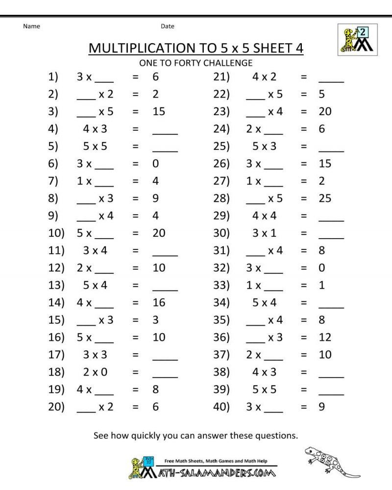 21 Math Worksheets 3Rd Grade Multiplication