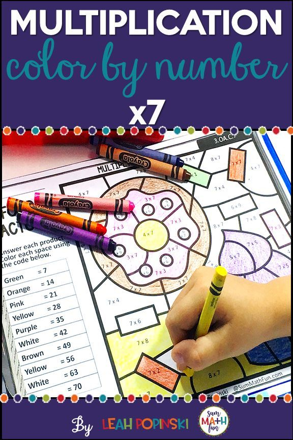 21 Multiplication By 7 Worksheets
