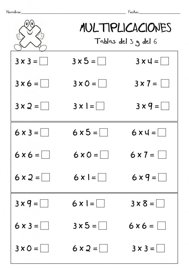 21 Multiplication By 7 Worksheets
