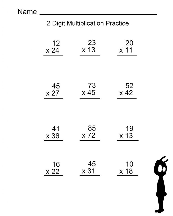 21 Multiplication Worksheets 4Th Grade Homework