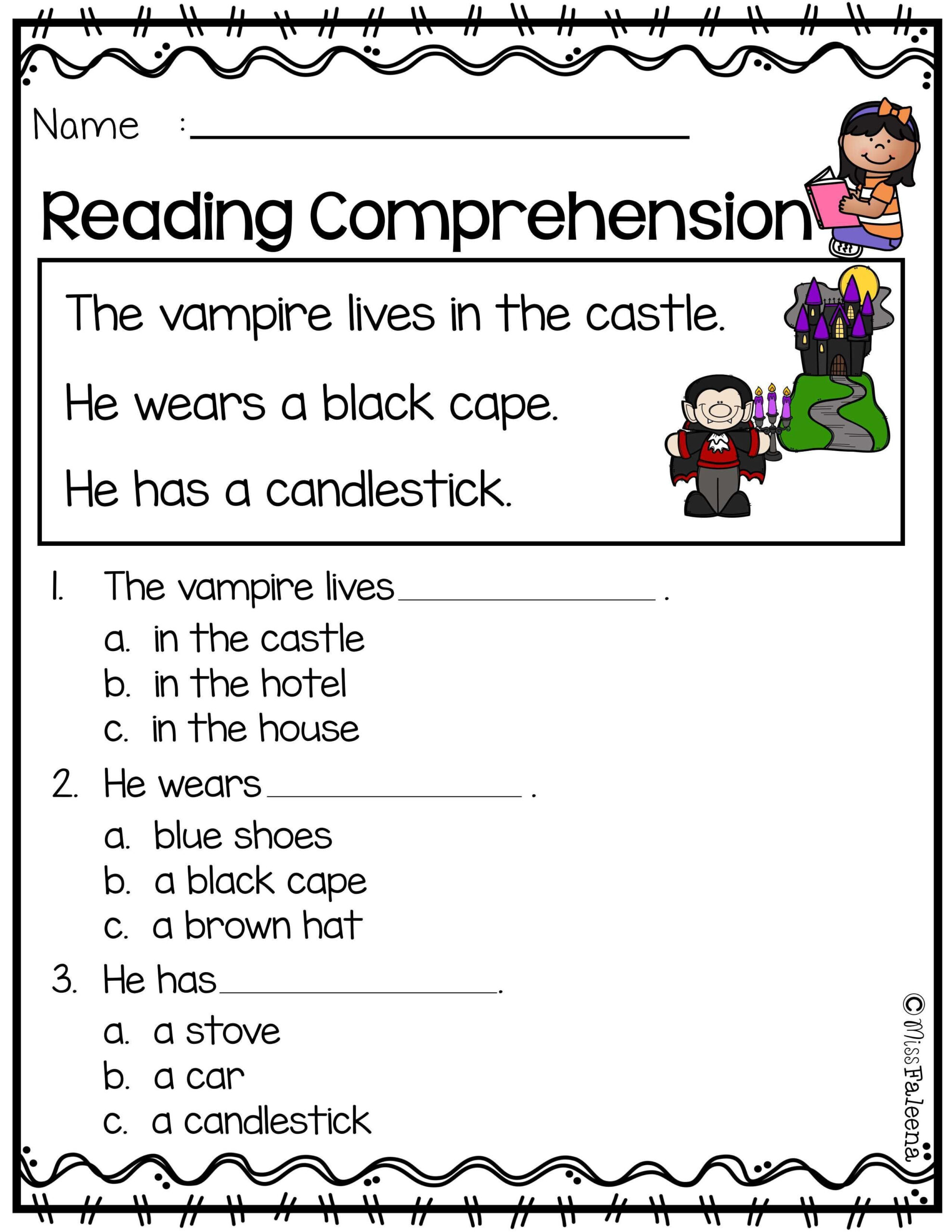 21 October Kindergarten Worksheets Free