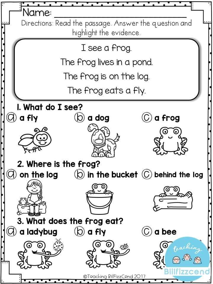 21 Reading And Writing Worksheets For Kindergarten