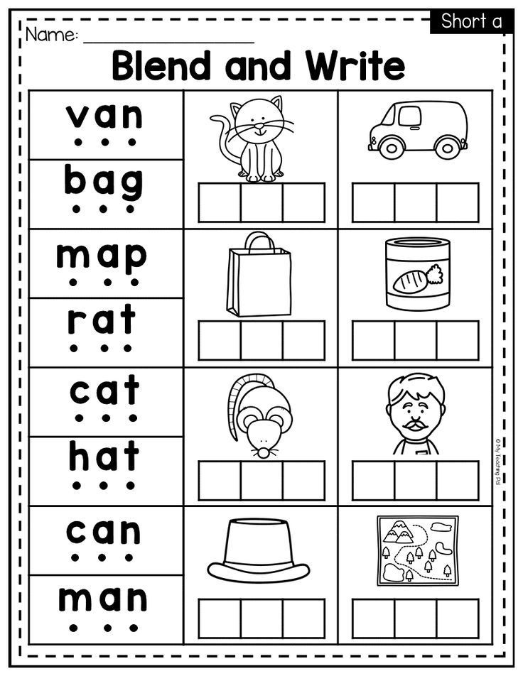 21 Reading Cvc Words Worksheets Free Kindergarten