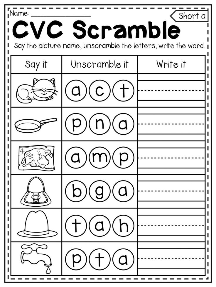 21 Reading Cvc Words Worksheets Free Kindergarten