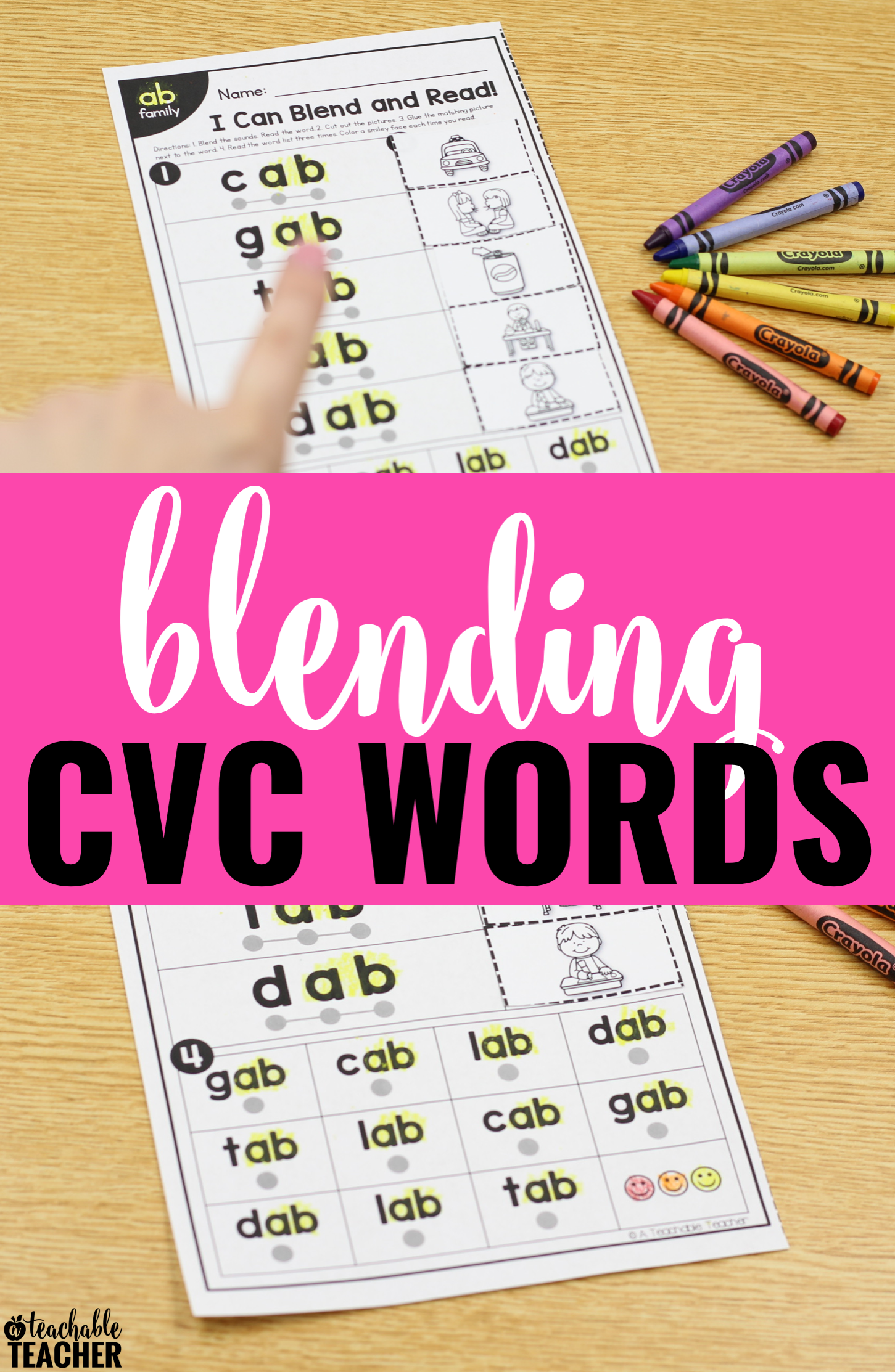 21 Reading Cvc Words Worksheets Free Kindergarten