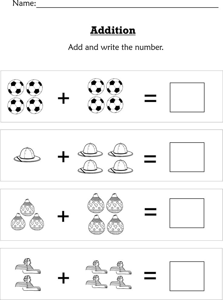 21 Simple Addition Worksheets For Preschool