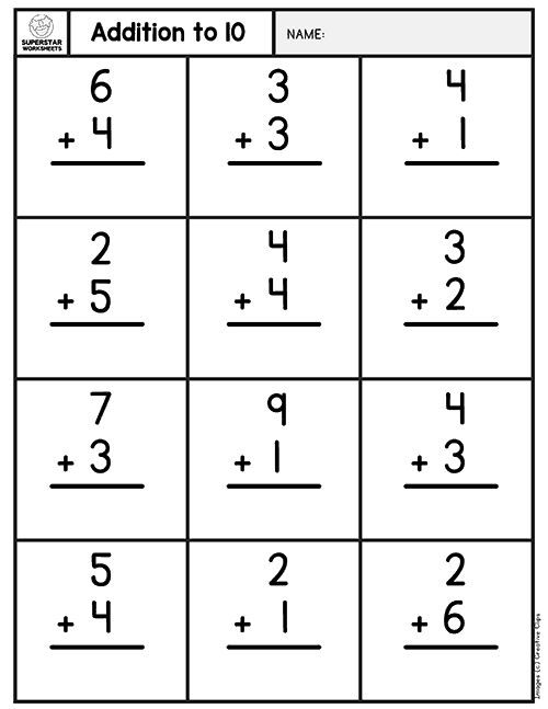 21 Simple Addition Worksheets For Preschool